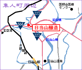 隼人町周辺地図